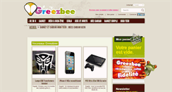 Desktop Screenshot of greezbee.com